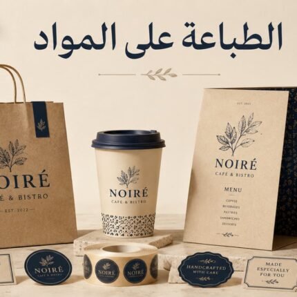 الطباعة علي المواد