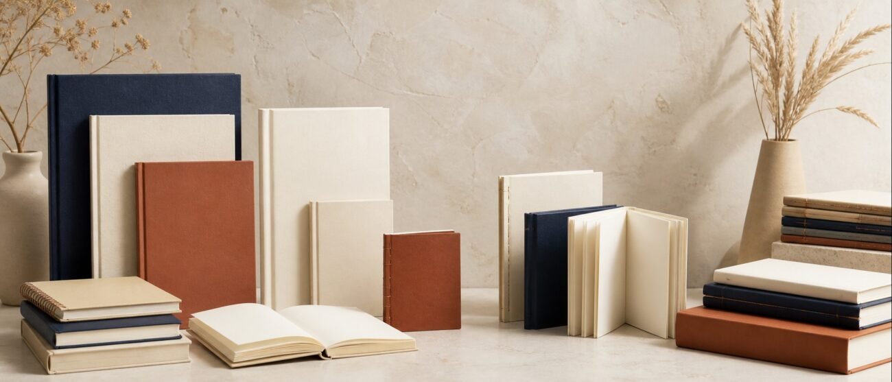 Binding & Sizes — Paper Ink printing and packaging