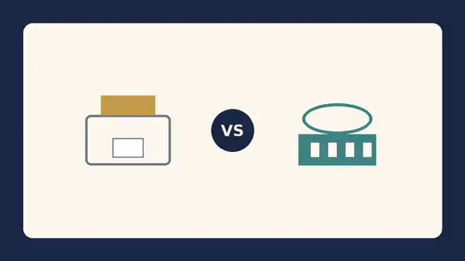 Comparison between home printing and professional press printing
