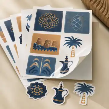 تصاميم ورقية مبتكرة بمناسبة اليوم الوطني السعودي 96 من Paper Ink