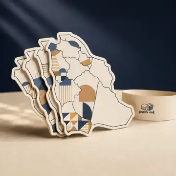 منتج ورقي بتصميم اليوم الوطني السعودي 96 من Paper Ink