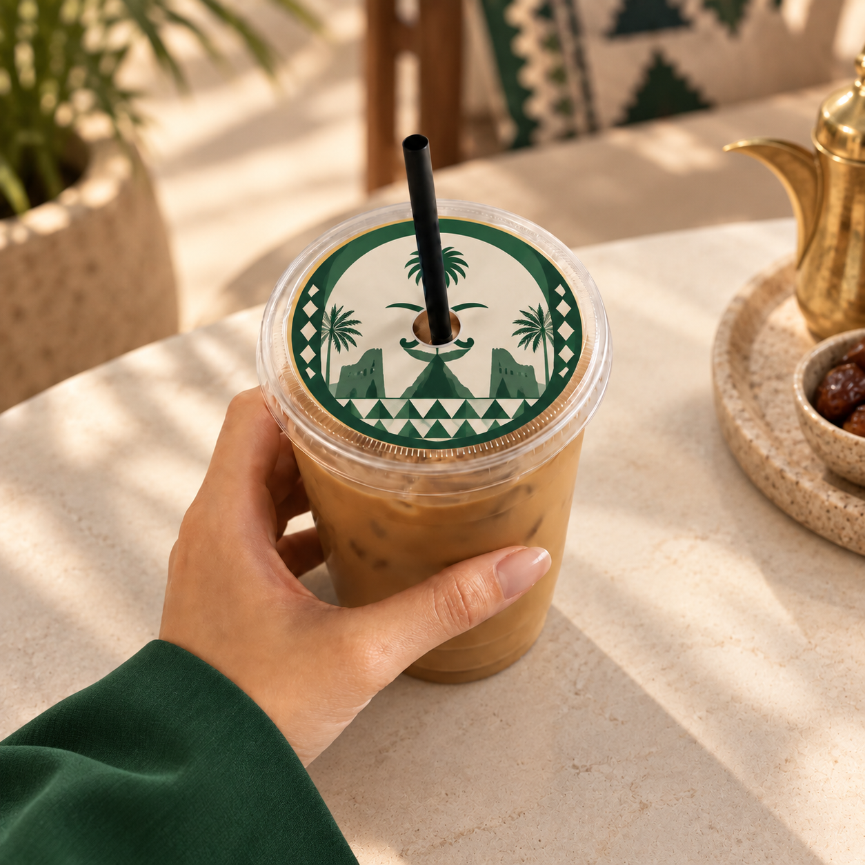 National Day Straw Tag