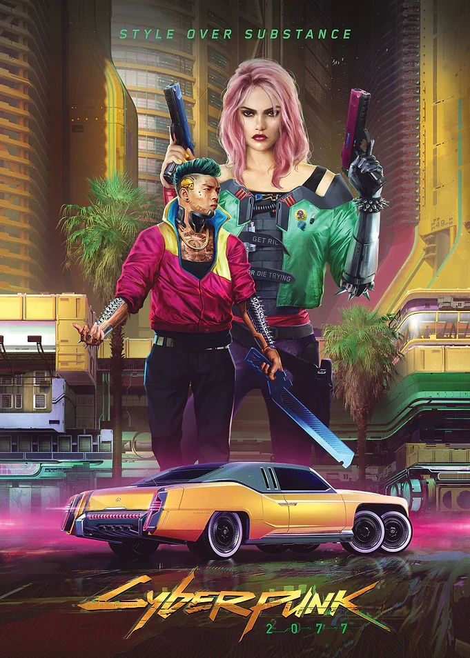 lp-gallery-022 LumiPoster — سايبربانك — ستايل الشارع - الصورة 1