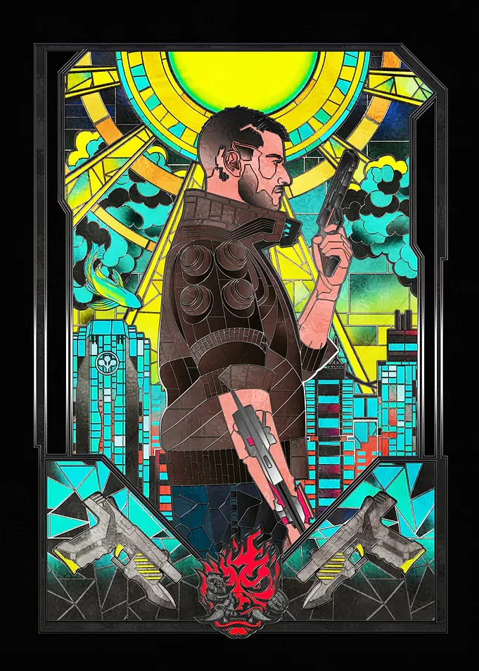 lp-gallery-037 LumiPoster — سايبربانك — أسطورة المدينة - الصورة 1