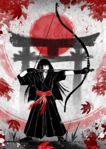 LumiPoster — Archer — Red Sun