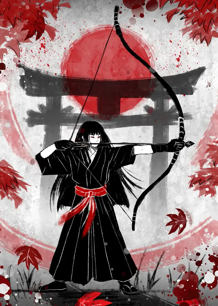 lumi-boards-anime-22070014da8b0743 LumiPoster — رامية السهام — الشمس الحمراء - الصورة 1