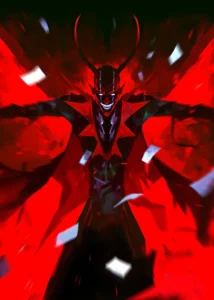 LumiPoster — Alastor in Red