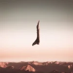 LumiPoster — طائرة تصعد فوق الجبال