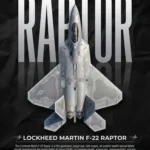 LumiPoster — طائرة F-22 رابتور