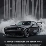 LumiPoster — Dodge Challenger — Demon 170