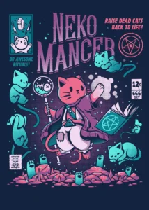 LumiPoster — Fantasy cat witch