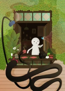 LumiPoster — Jungle cabin buddies