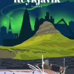 LumiPoster — Reykjavik travel poster