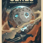 LumiPoster — Ceres — Queen of the asteroid belt