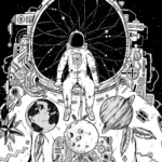 LumiPoster — Astronaut — star machine
