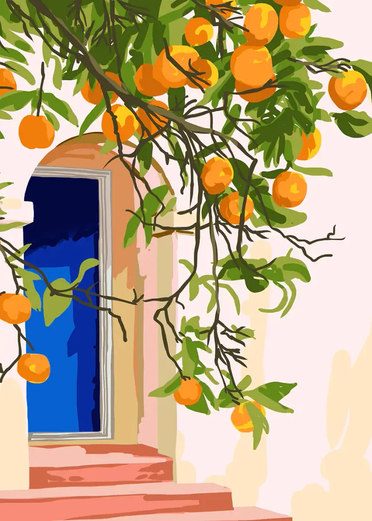 lumi-boards-art-11f0b536c1a47b90-1.webp LumiPoster — Orange tree and blue window - Image 1