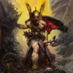 LumiPoster — Golden Gate Warrior