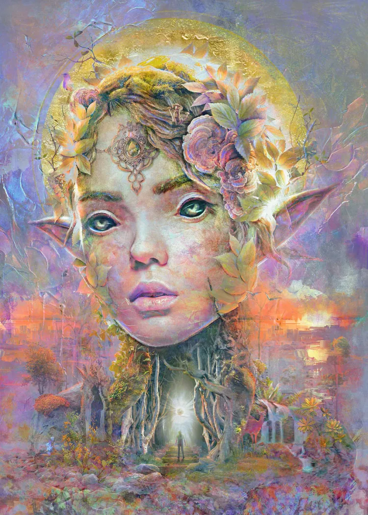 lumi-boards-art-19b4c7351e045484 LumiPoster — بورتريه زهري مضيء - الصورة 1
