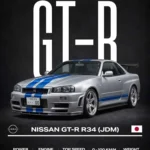 LumiPoster — Nissan GT-R R34