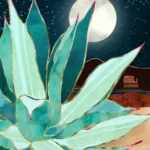 LumiPoster — نبات مضاء بضوء القمر