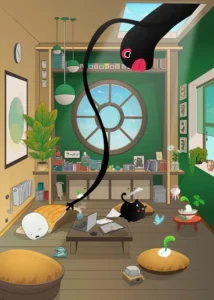 LumiPoster — Reading room buddies