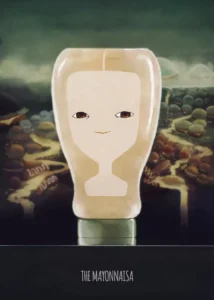 LumiPoster — Smiling mayonnaise