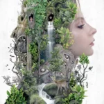 LumiPoster — بورتريه الغابة والشلال