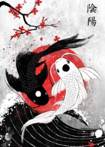 LumiPoster — Koi Fish — Balance