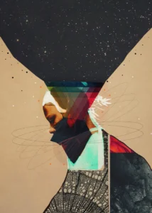 LumiPoster — بورتريه هندسي وسماء النجوم