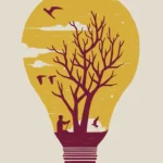 LumiPoster — مصباح الحياة — شجرة مضيئة