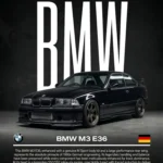 LumiPoster — BMW M3 E36