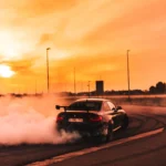 LumiPoster — Drift at sunset