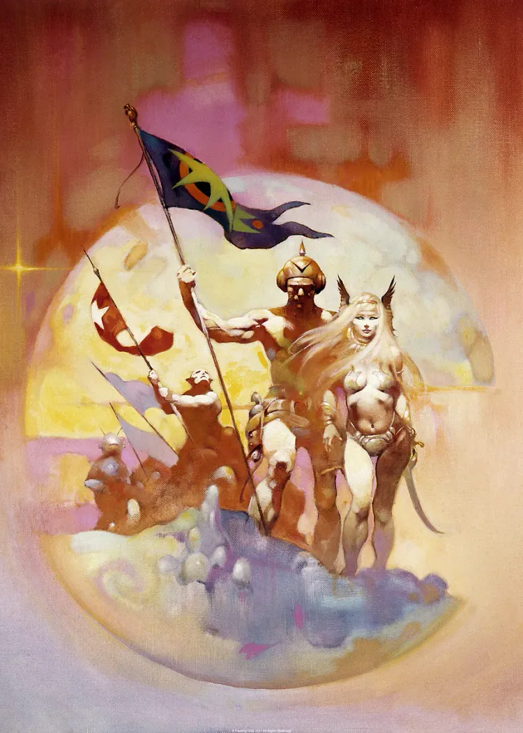 lumi-boards-art-32b0fef648a1be0b LumiPoster — فرسان تحت القمر الذهبي - الصورة 1