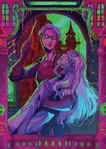 LumiPoster — A palace in fantasy colours
