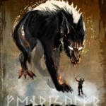 LumiPoster — Fenrir the legendary wolf