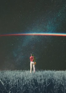 LumiPoster — Field under the galactic horizon