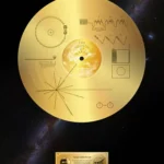 LumiPoster — Voyager golden cylinder