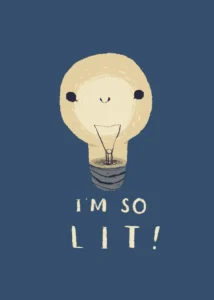 LumiPoster — Happy lamp