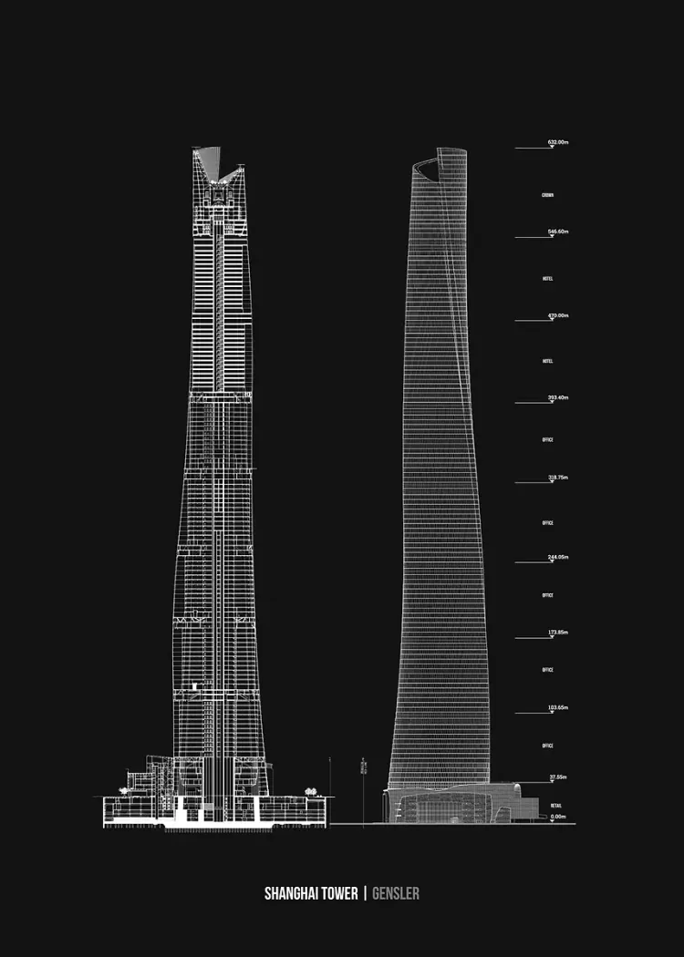 lumi-boards-art-4400b27021830eb4-1.webp LumiPoster — Shanghai Tower - architectural plan - Image 1