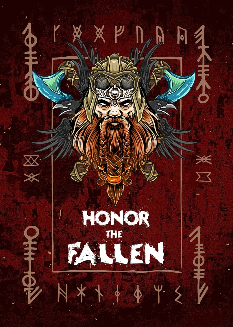 lumi-boards-art-4aff44f6a5fc12cf-1.webp LumiPoster — Nordic Legends - Honoring the Departed - Image 1