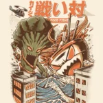 LumiPoster — Food monster battle