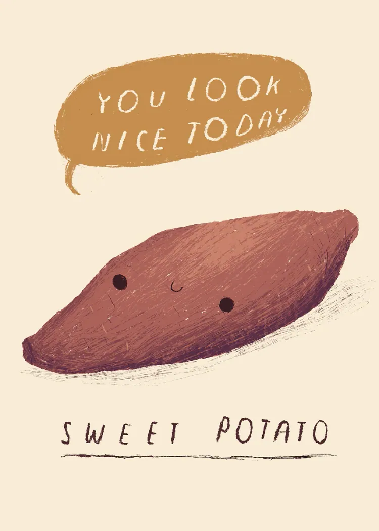 lumi-boards-art-4c153f9ff365bf58-1.webp LumiPoster — Sweet Potatoes — Beautiful day - Image 1