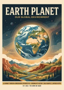 LumiPoster — Planet Earth — our global environment