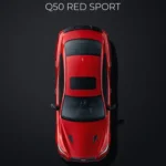 LumiPoster — إنفينيتي Q50 — الأحمر