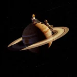 LumiPoster — Break on Saturn's rings