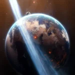 LumiPoster — كوكب ومذنب مضيء
