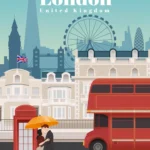 LumiPoster — London travel poster