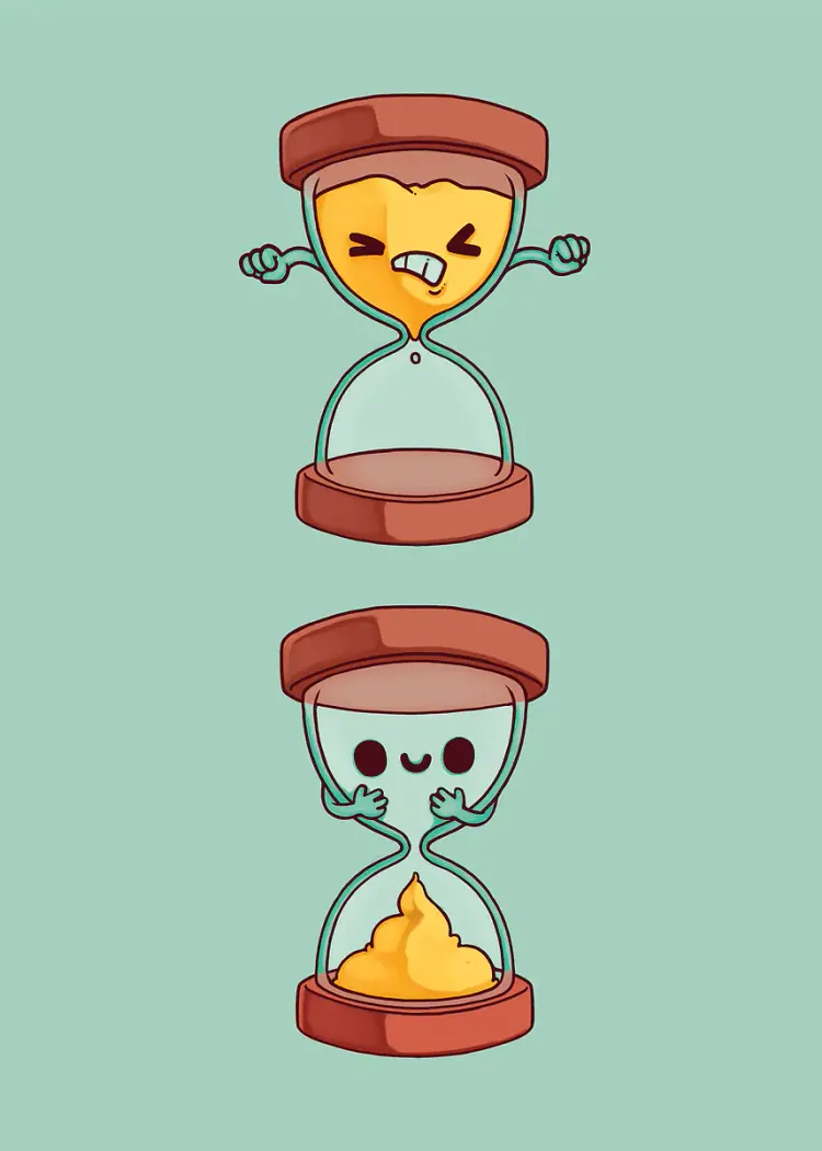 lumi-boards-art-58d93315e8dedcc3-1.webp LumiPoster — Hourglass and time - Image 1