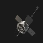 LumiPoster — Space probe over dark background