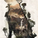 LumiPoster — قطة من الغابات